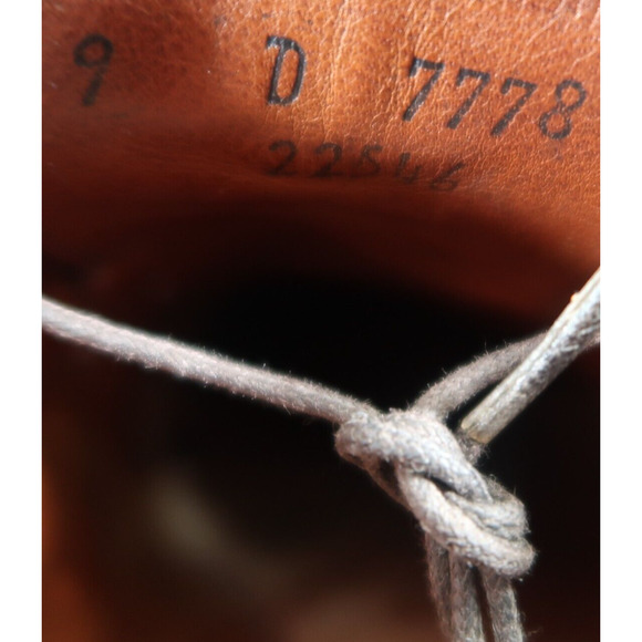 Allen Edmonds Shoes Mens 9 Oxford Cap Toe Brogue Wingtip Classic Hinsdale Brown main image 15